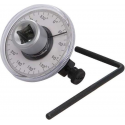 SILVERLINE hoekige handgreepmeter - chroom / zwart