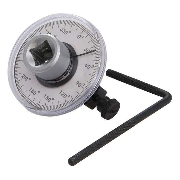 SILVERLINE hoekige handgreepmeter - chroom / zwart SILVERLINE hoekige handgreepmeter - chroom / zwart