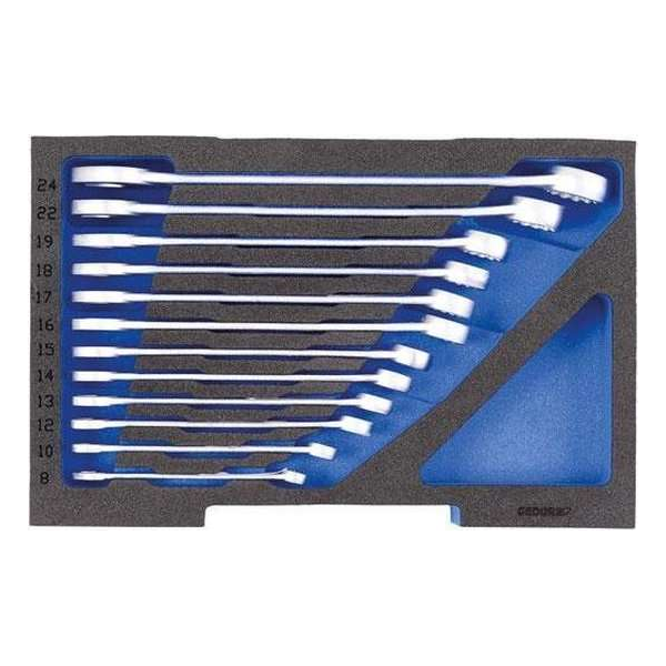 Gedore 1100 CT1-7 12-delige Ringsteeksleutelset in inleg voor L-Boxx 136 - 8-24mm Gedore 1100 CT1-7 12-delige Ringsteeksleutelset in inleg voor L-Boxx 136 - 8-24mm
