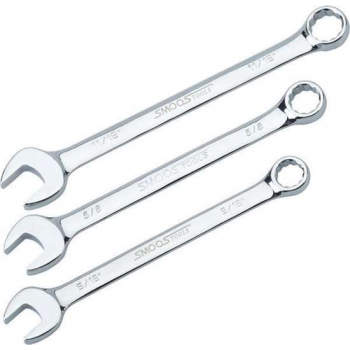 Smoos® Ring-steeksleutelset met Engelse maatvoering 1/4'', 5/16'', 3/8''