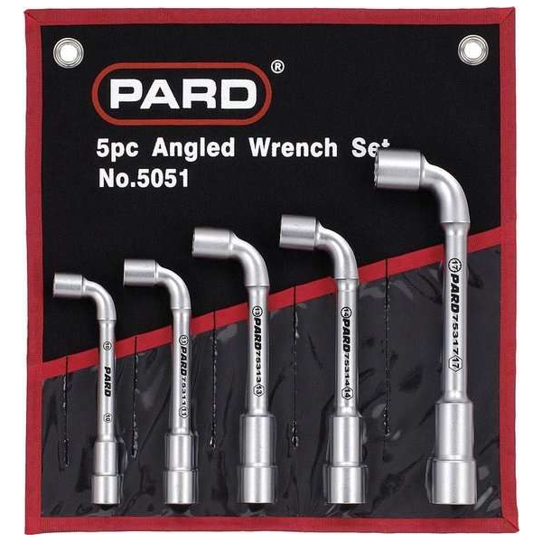 Pijpsleutelset, foudraal, 5-delig PA5051 Pijpsleutelset, foudraal, 5-delig PA5051