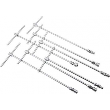Smoos® T-sleutels set met cardangewricht 8-delig