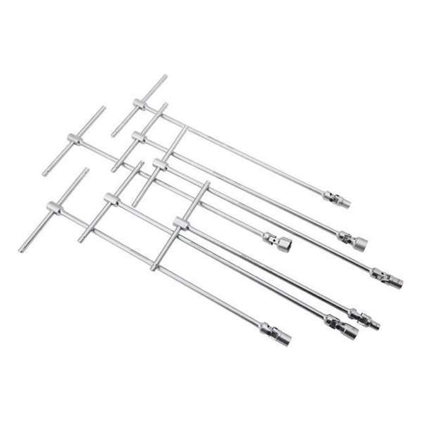 Smoos® T-sleutels set met cardangewricht 8-delig Smoos® T-sleutels set met cardangewricht 8-delig