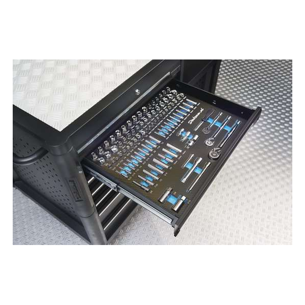 Datona® 97-delige doppenset metrische en Engelse maten in PRO softmodule Datona® 97-delige doppenset metrische en Engelse maten in PRO softmodule