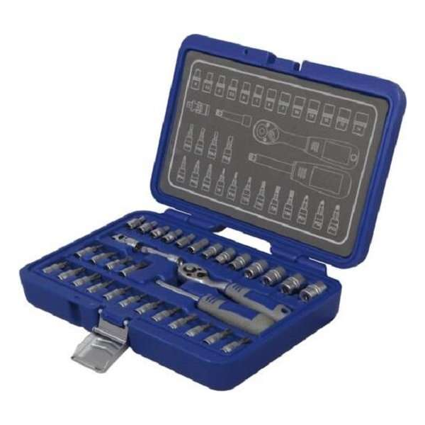 Michelin Dopsleutel set MSS 33 delig 1/4" in koffer Michelin Dopsleutel set MSS 33 delig 1/4" in koffer