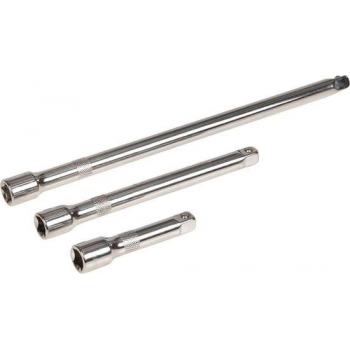 Silverline Ratelverlengstukken Set - 3/8" - 3 Delig