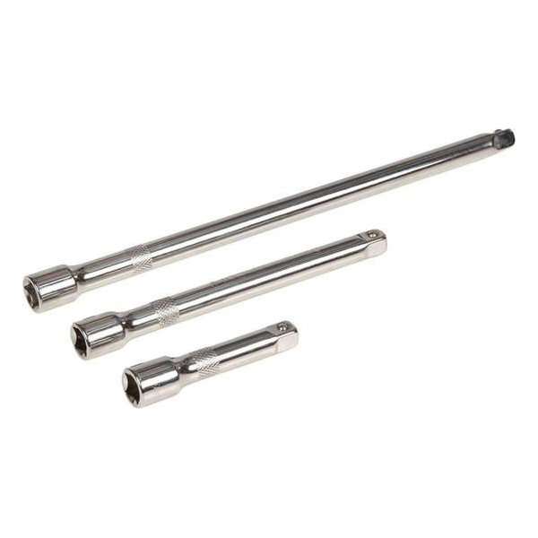 Silverline Ratelverlengstukken Set - 3/8" - 3 Delig Silverline Ratelverlengstukken Set - 3/8" - 3 Delig