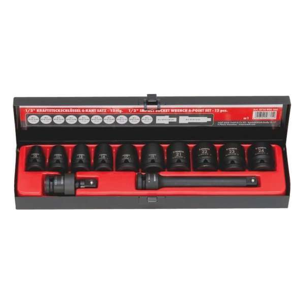 wurth 1/2 INCH KRACHTDOPPENASSORTIMENT - KRACHTDOPPENSET 6-KANT 1/2" 12-DLG wurth 1/2 INCH KRACHTDOPPENASSORTIMENT - KRACHTDOPPENSET 6-KANT 1/2" 12-DLG