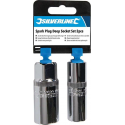 Silverline 2-delige bougiesleutel set