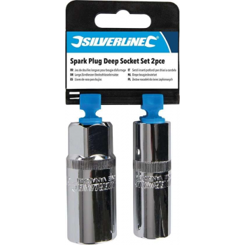 Silverline 2-delige bougiesleutel set
