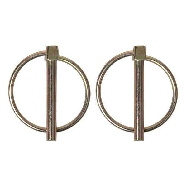 Proplus Borgpen Met Ring Aluminium 6 Mm Zilver 2 Stuks Proplus Borgpen Met Ring Aluminium 6 Mm Zilver 2 Stuks