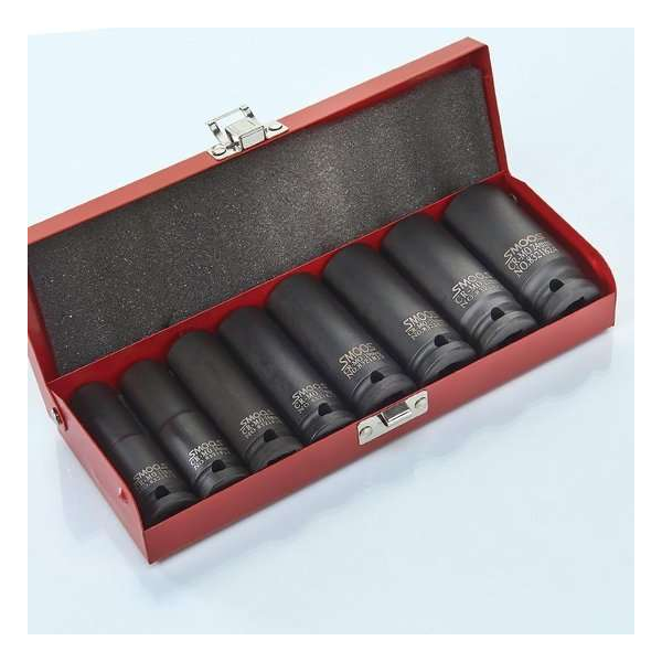 Smoos® Krachtdoppenset 8-delig extra lang uitgevoerd Smoos® Krachtdoppenset 8-delig extra lang uitgevoerd