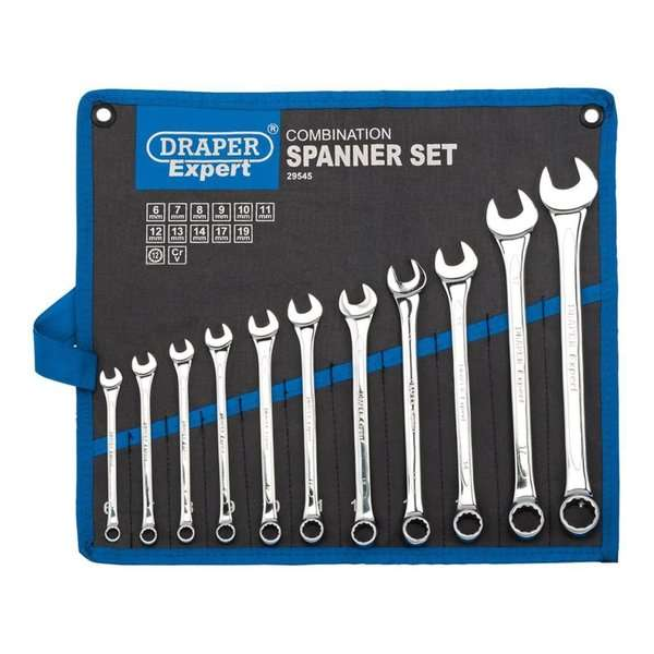 Draper Metric Combinatie Spanner Set (11 Stuk) Draper Metric Combinatie Spanner Set (11 Stuk)