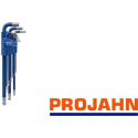 Inbussleutel-set Projahn, 9-delig, voor binnen-6kant 1,5-10 mm, lang, S2-staal