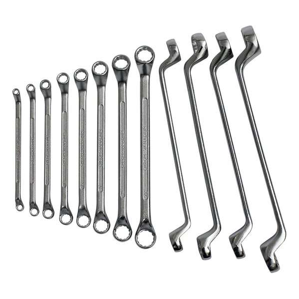 Ring ringsleutels, 12 delig 6 t/m 32 mm - ring - ring - Normex Ring ringsleutels, 12 delig 6 t/m 32 mm - ring - ring - Normex