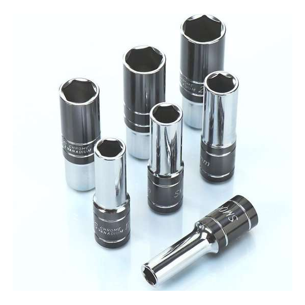 Smoos® Lange doppenset 8-delig 1/2 Smoos® Lange doppenset 8-delig 1/2