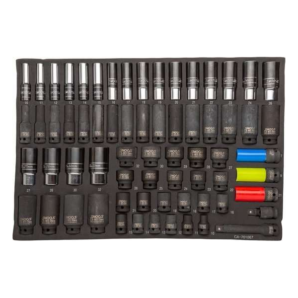 Smoos® 67-delige krachtdoppenset 1/2 opname Smoos Softmodule Smoos® 67-delige krachtdoppenset 1/2 opname Smoos Softmodule