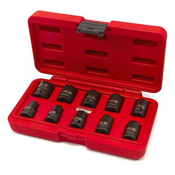 AOK 10 delige Professionele 1/2″ Krachtdoppenset AOK 10 delige Professionele 1/2″ Krachtdoppenset