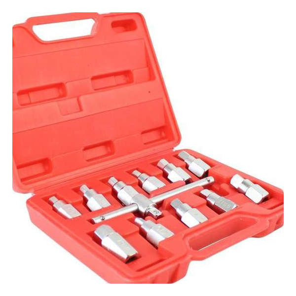 Datona® Carterplug set inbus- en vierkantdoppen 12-delig Datona® Carterplug set inbus- en vierkantdoppen 12-delig
