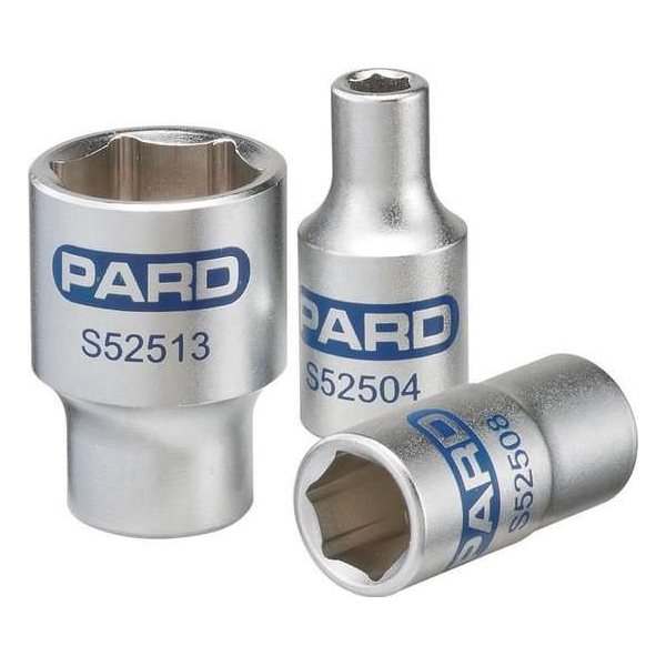 1/4'' Zeskants vlakke dop PAS525045