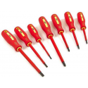Profi 7 Delige VDE Geisoleerde Soft Grip Schroevendraaierset