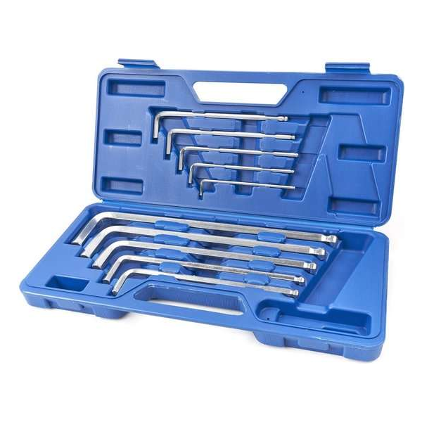 10 Delige Lange INCH Inbussleutel Set GROTE MATEN 10 Delige Lange INCH Inbussleutel Set GROTE MATEN