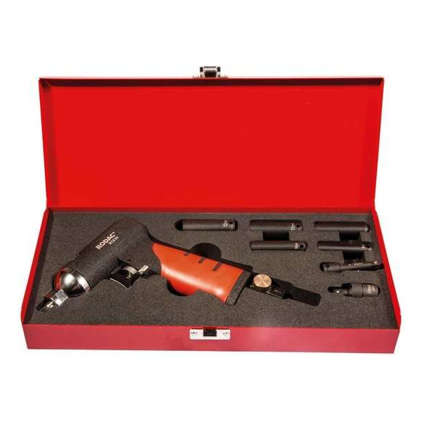 RODAC Pneumatische slagmoersleutel set 1/4" 40 Nm RC630BC RODAC Pneumatische slagmoersleutel set 1/4" 40 Nm RC630BC