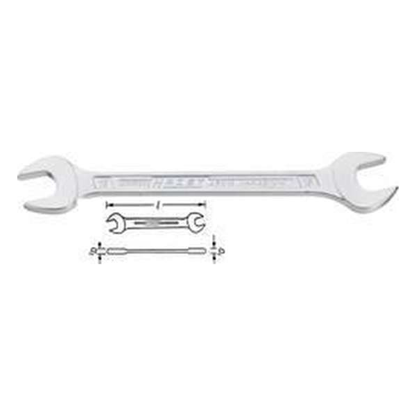 Hazet 450N-6X7 Dubbele steeksleutel 6 - 7 mm DIN 3110, DIN ISO 10102 Hazet 450N-6X7 Dubbele steeksleutel 6 - 7 mm DIN 3110, DIN ISO 10102