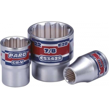 3/8'' 12-kants MIT dop PAC53421