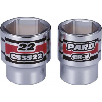 3/8'' Zeskants vlakke dop PAC53518