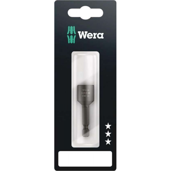 Wera 869/4 M 05073506001 Dopsleutel-machinebit 11 mm Aandrijving 1/4 (6.3 mm) Uitvoering Inbusdop 50 mm 1 stuk(s) Wera 869/4 M 05073506001 Dopsleutel-machinebit 11 mm Aandrijving 1/4 (6.3 mm) Uitvoering Inbusdop 50 mm 1 stuk(s)