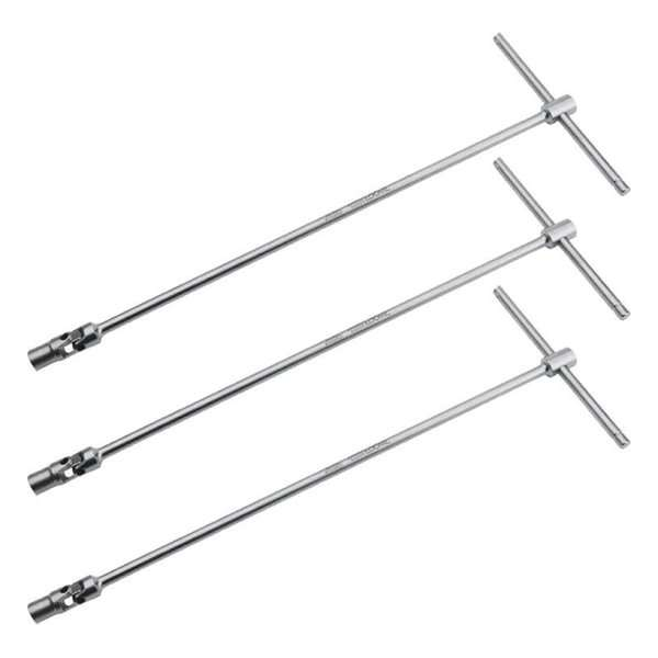 Smoos® T-sleutel 18 mm met cardangewricht - 3 stuks