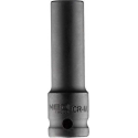 Neo Tools Krachtdop 12mm 1/2 Aansluiting Lang CrMo Staal 83mm Hoog DIN 3129 TUV M+T