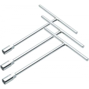 Smoos® T-sleutel 15 mm vast - 3 stuks - RVS - Zilver