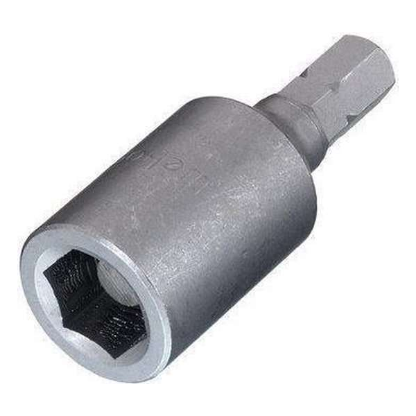 Witte bit-dopsleutel 1/4 inch magnetisch Witte bit-dopsleutel 1/4 inch magnetisch