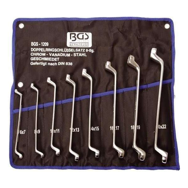BGS - ringsleutelset - 8-delig BGS - ringsleutelset - 8-delig