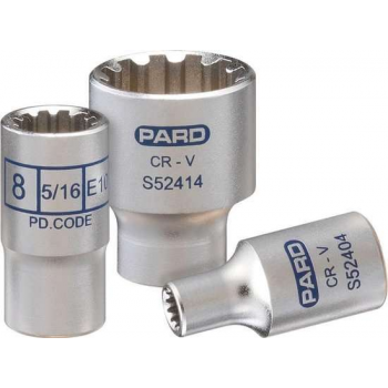 1/4'' 12-kants MIT dop PAS524045