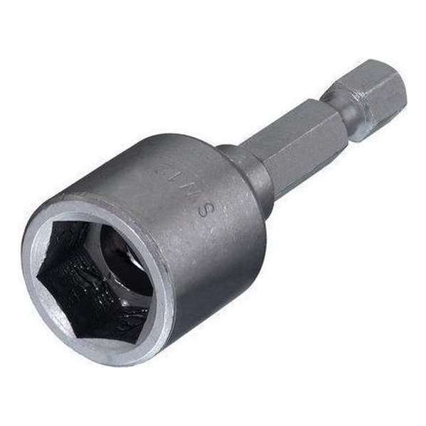 Witte bit-dopsleutel 12mm magnetisch Witte bit-dopsleutel 12mm magnetisch