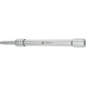 Uittrekbare Dopsleutelverlenging met telescoopverlenging 195 mm-323 mm 1/4 (6.3 mm) Toolcraft