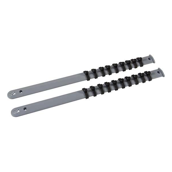 Silverline 2-delige dophouderrail set Silverline 2-delige dophouderrail set