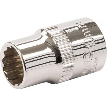 Silverline Metrische Zeskantdop - 3/8" 12Pt - 10 mm.