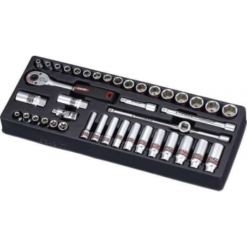 3/8'' Dopsleutelset, 42-delig PAC3421T