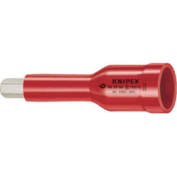 Knipex 983906 VDE Dop voor ratel met binnenvierkant - 3/8" - 6mm