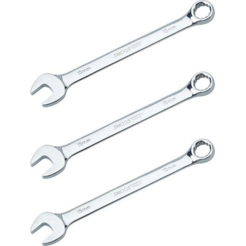 Datona® Ring-steeksleutel 15 mm - 3 stuks