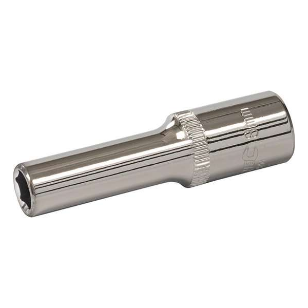Silverline Diepe 3/8" 6Pt Metrische Dop - 8 mm. Silverline Diepe 3/8" 6Pt Metrische Dop - 8 mm.