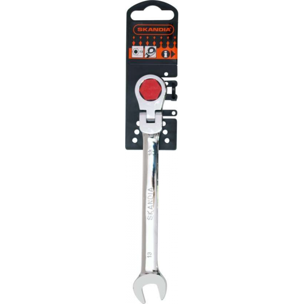 Skandia steekringratelsleutel flexibel 13 mm Skandia steekringratelsleutel flexibel 13 mm