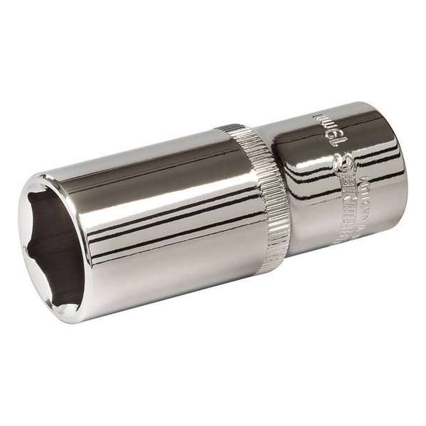 Silverline Diepe 3/8" 6Pt Metrische Zeskantdop - 19 mm. Silverline Diepe 3/8" 6Pt Metrische Zeskantdop - 19 mm.