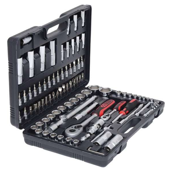 KS Tools 1/4"+1/2" dopsleutelset 94-dlg 911.0694 KS Tools 1/4"+1/2" dopsleutelset 94-dlg 911.0694