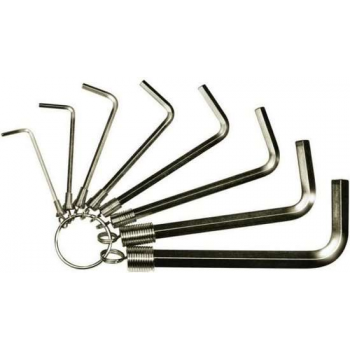 Reca Inbussleutelset 8 delig - 2-10 mm - ring