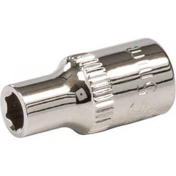 Silverline 1/4" metrische dop